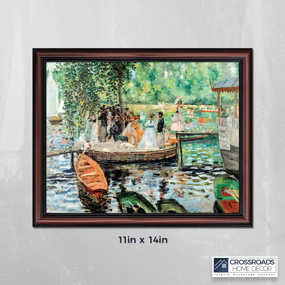 Amazon.com - Crossroads Home Décor La Grenouillere, The Frog Pond